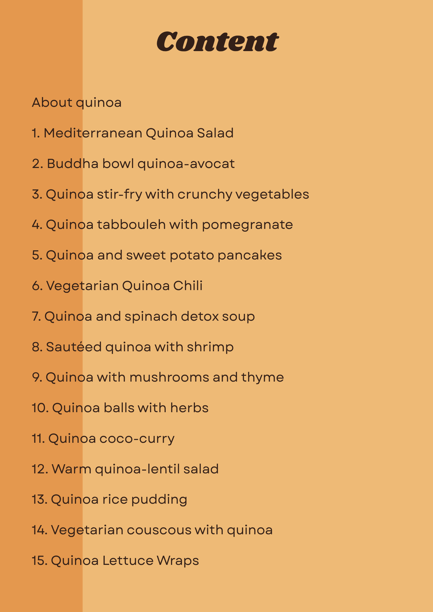 15 healthy quinoa recipes