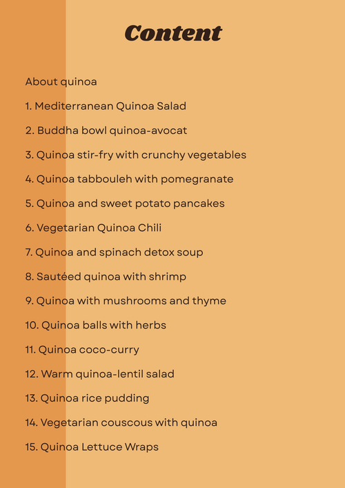 15 healthy quinoa recipes